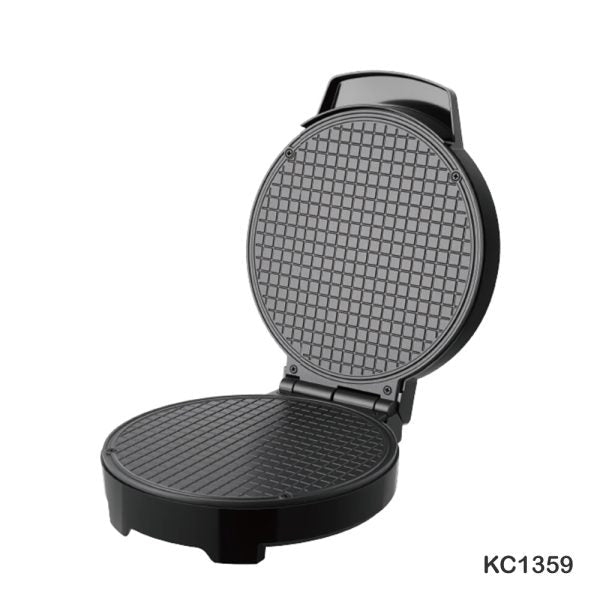 صانعة بسكوت الايس كريم والوافل DSP KC1359 – 1000 وات – لوح دائري 20 سم – تحكم في الحرارة