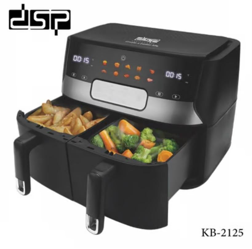 DSP- Air Fryer Dual Basket 3400 watt