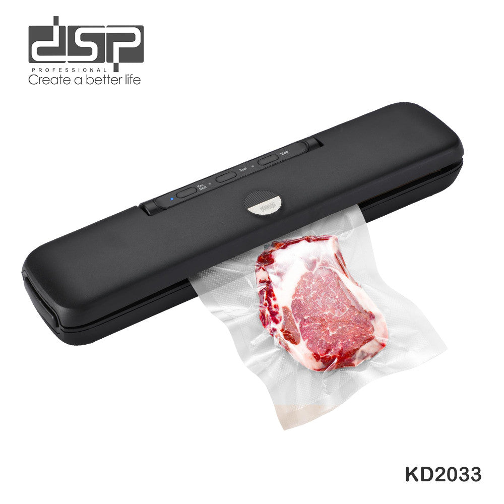ماكينة تفريغ الهواء وحفظ الطعام DSP – 110 وات – قوة شفط 60Kpa – لحام حتى 30 سم – موديل KD2033