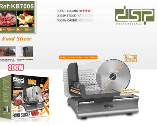 DSP-Food Slicer-200W/kb7005