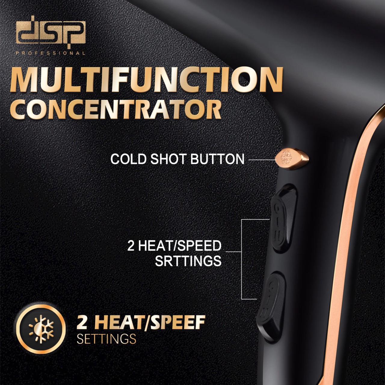 dsp-multi funcation hair dryer