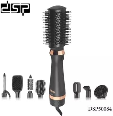 فرشاة تصفيف وتجفيف 9 في 1 احترافية – 29000 RPM – 1200 وات – DSP 50084