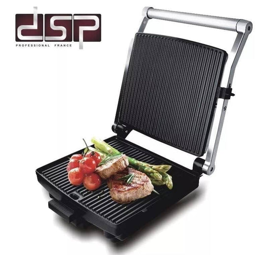 DSP Grill 1400 watts Black/Silver