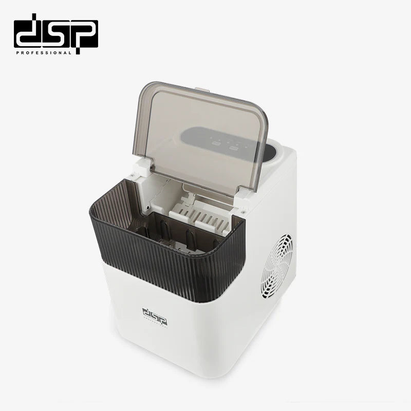 ماكينة صنع الثلج DSP – 165 وات – إنتاج 12 كجم/يوم – خزان 1.4 لتر – موديل KD8001