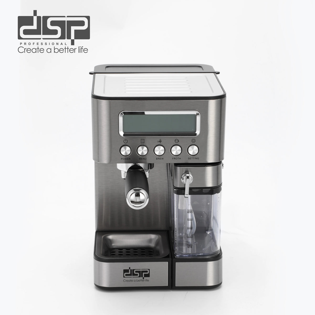 ماكينة إسبريسو ديجيتال 15 بار – 1350 وات – DSP KA3141 السعر العادي