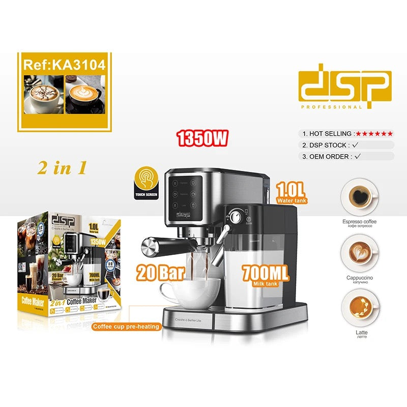 DSP- Espresso & Latte & Cappuccino Machine