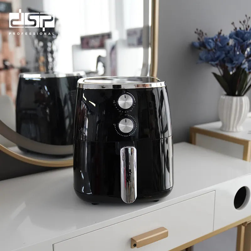 DSP Healthy Non-Stick Double Handle Automatic Air Fryer 5.5 L - 1500W