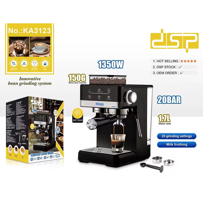 ماكينة تحضير قهوة الإسبريسو KA3123