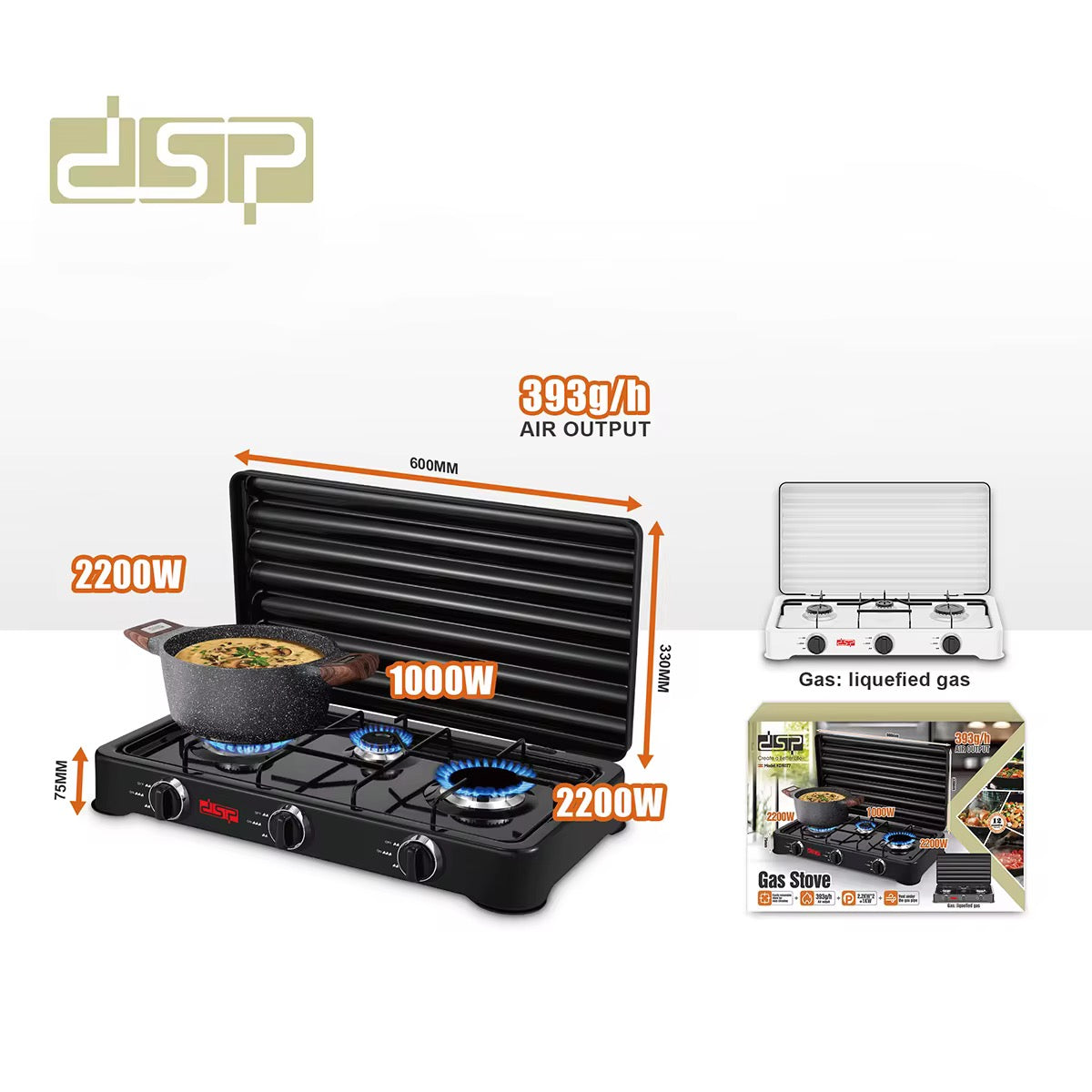 KD5077 Gas Stove