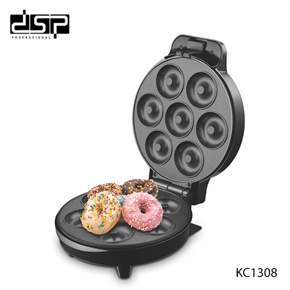صانعة دونات DSP KC1308 – 1000 وات – تحكم في الحرارة – ألواح غير لاصقة