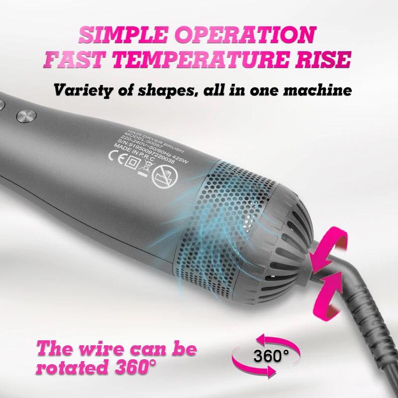 DSP-Pro hair dryer Brush