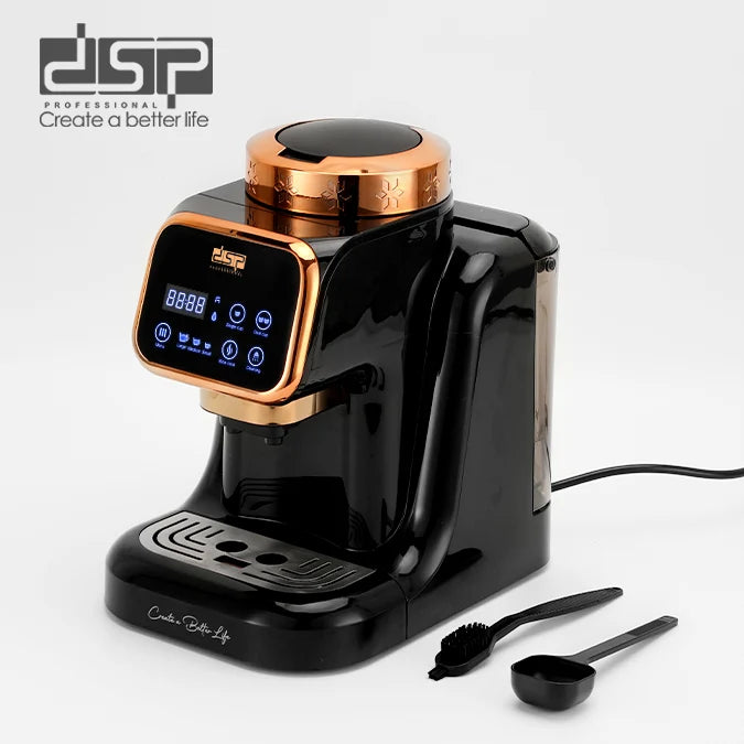 ماكينة قهوة تركي أوتوماتيك بشاشة لمس – خزان 1 لتر – 700 وات – DSP KA3185