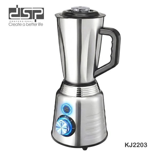 خلاط DSP KJ2203 – 2 في 1 – 900 وات – ستانلس ستيل
