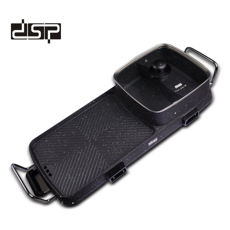 DSP 2 in 1 BBQ Electric Grill for Non-Stick 2500W