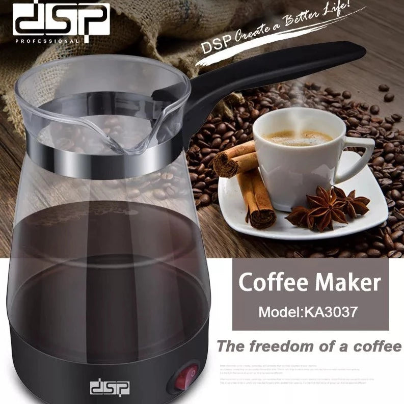 DSP Electric Turkish coffee pot ( glass )