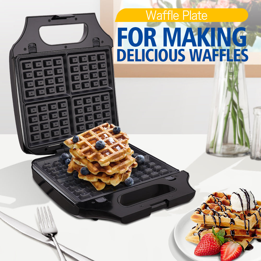 DSP 3 in 1 Sandwich - Waffle - Toaster Maker 1400 W