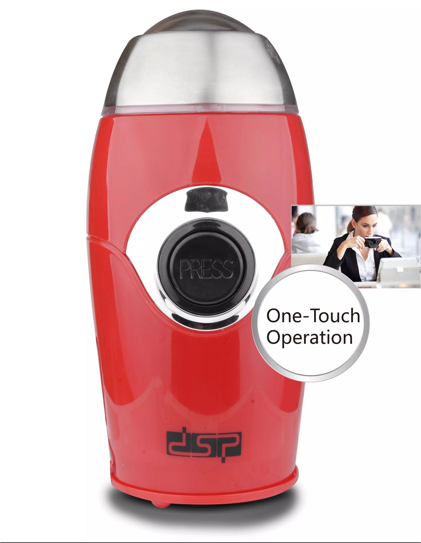 DSP Coffee & Spice Grinder (Stainless Steel)