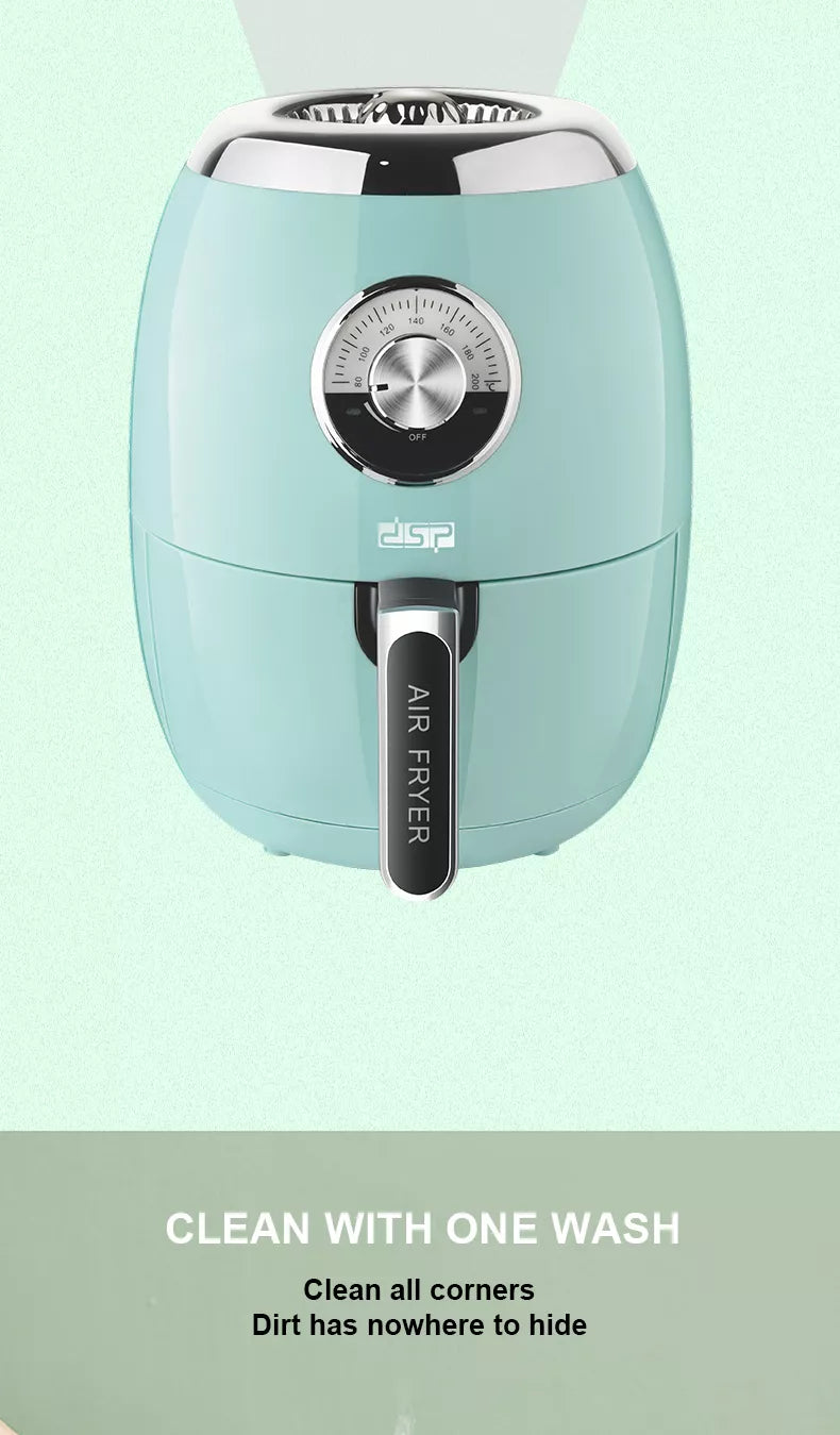 DSP Healthy Non-Stick Air Fryer Without Oil 3.0 L - 1350W