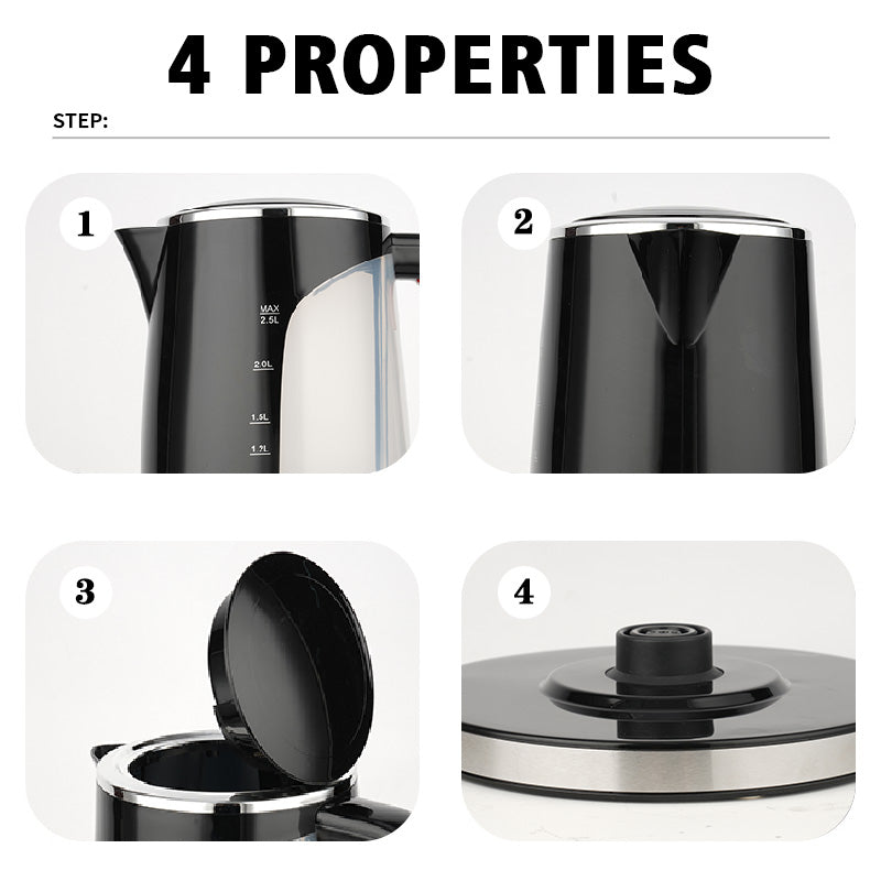 DSP Large Kettle ( Stainless Steel ) 2.5 L - 1850 W