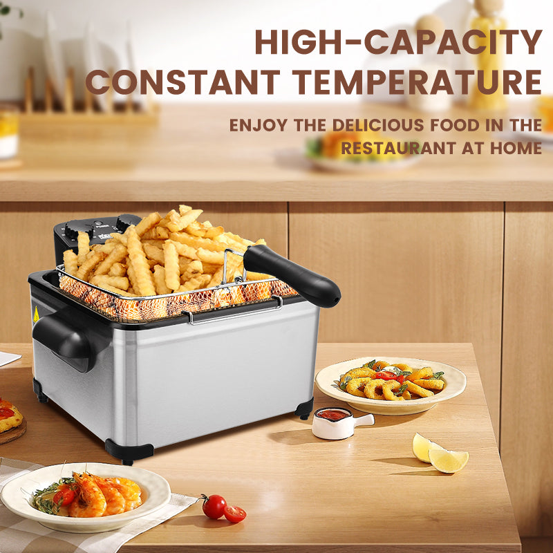 DSP Stainless Steel Tank Fryer 220V 5 L - 2000 W