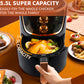 DSP Healthy Non-Stick Electric Air Fryer 5.5 L - 1800W