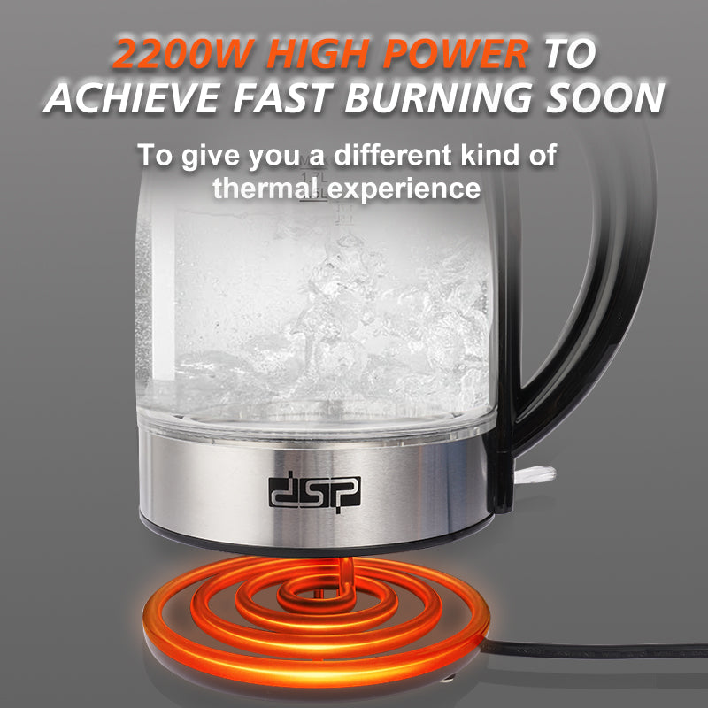 DSP Electric Kettle Electric 1.7 L  1850 W