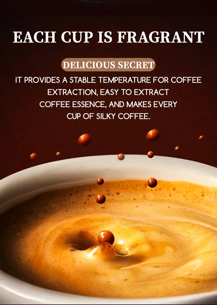 DSP Espresso & Cappuccino Machine 1 L ( Milk steamer )