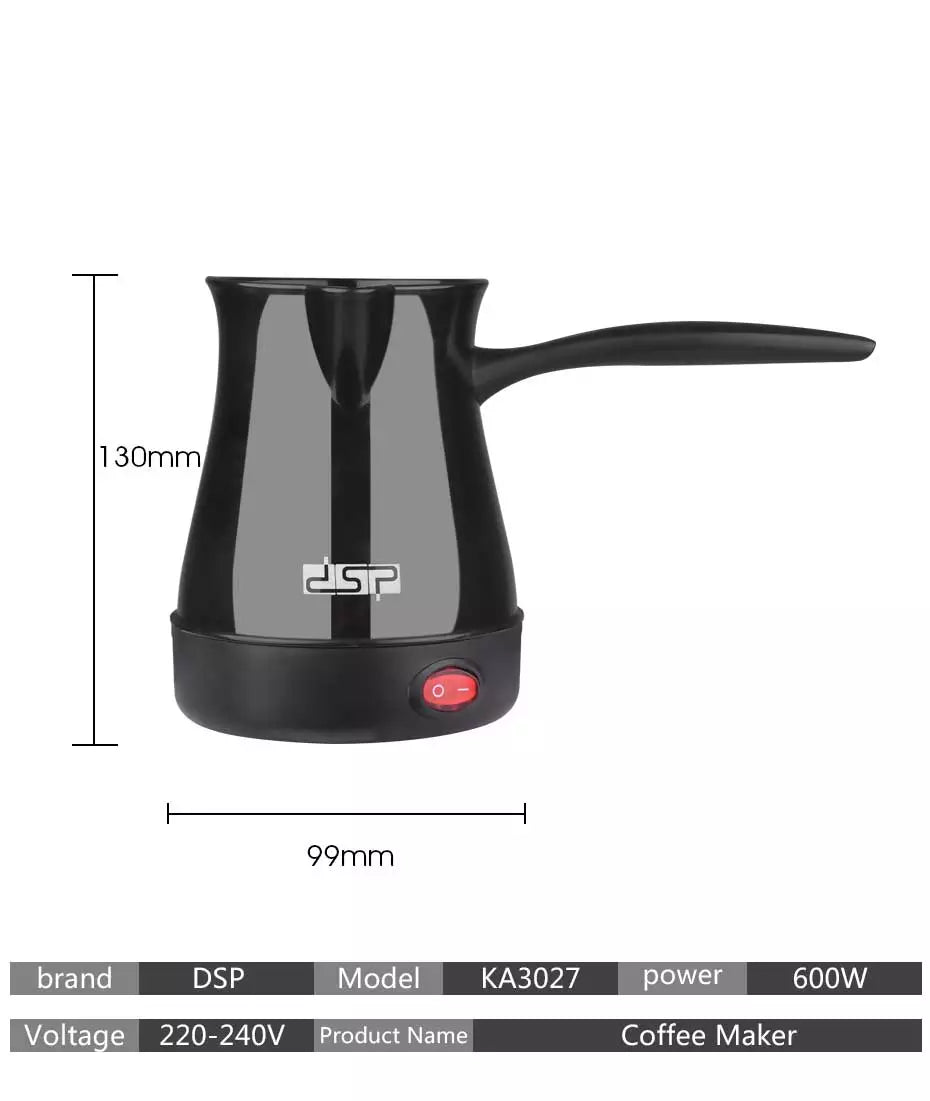 DSP Electric Turkish Coffee Maker - 600 Watts - 300 Ml