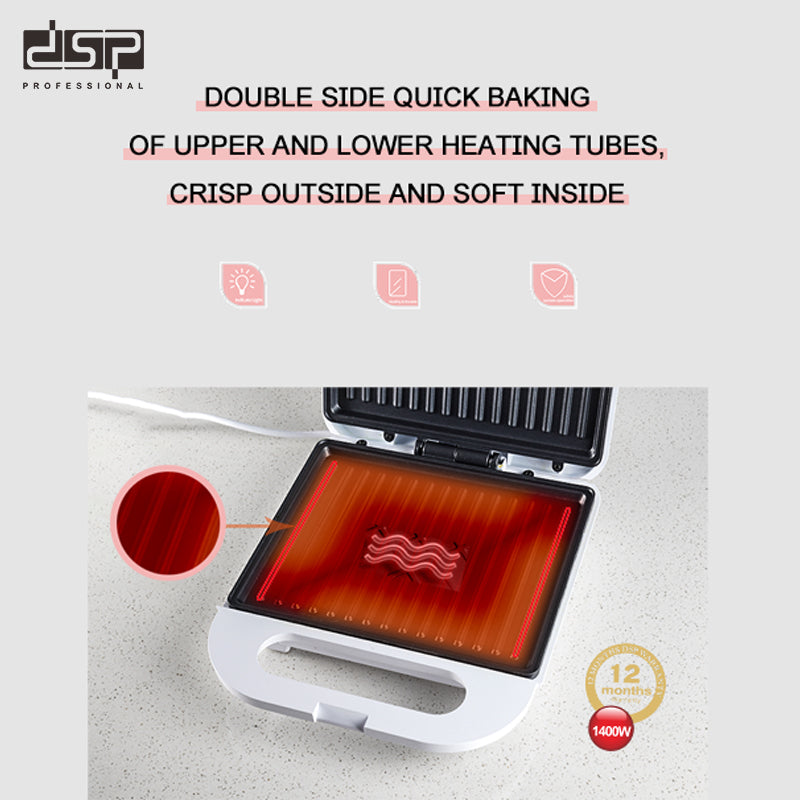 DSP Sandwich Maker ( 4-slice ) 1400 W