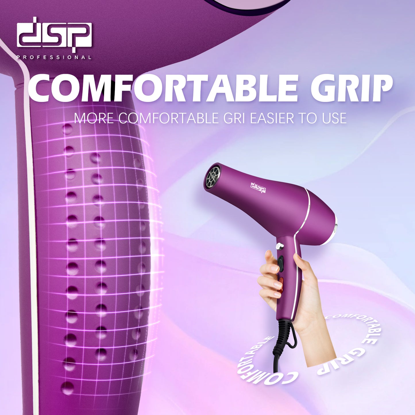 DSP Portable Hair Dryer 1250 W