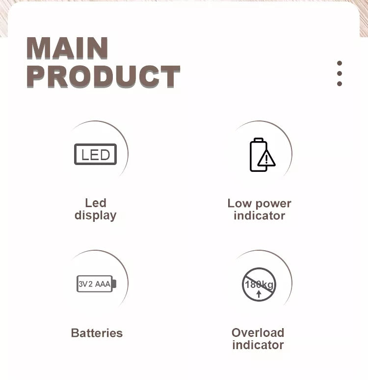 DSP Electronic Body Scale Up to 180 Kg