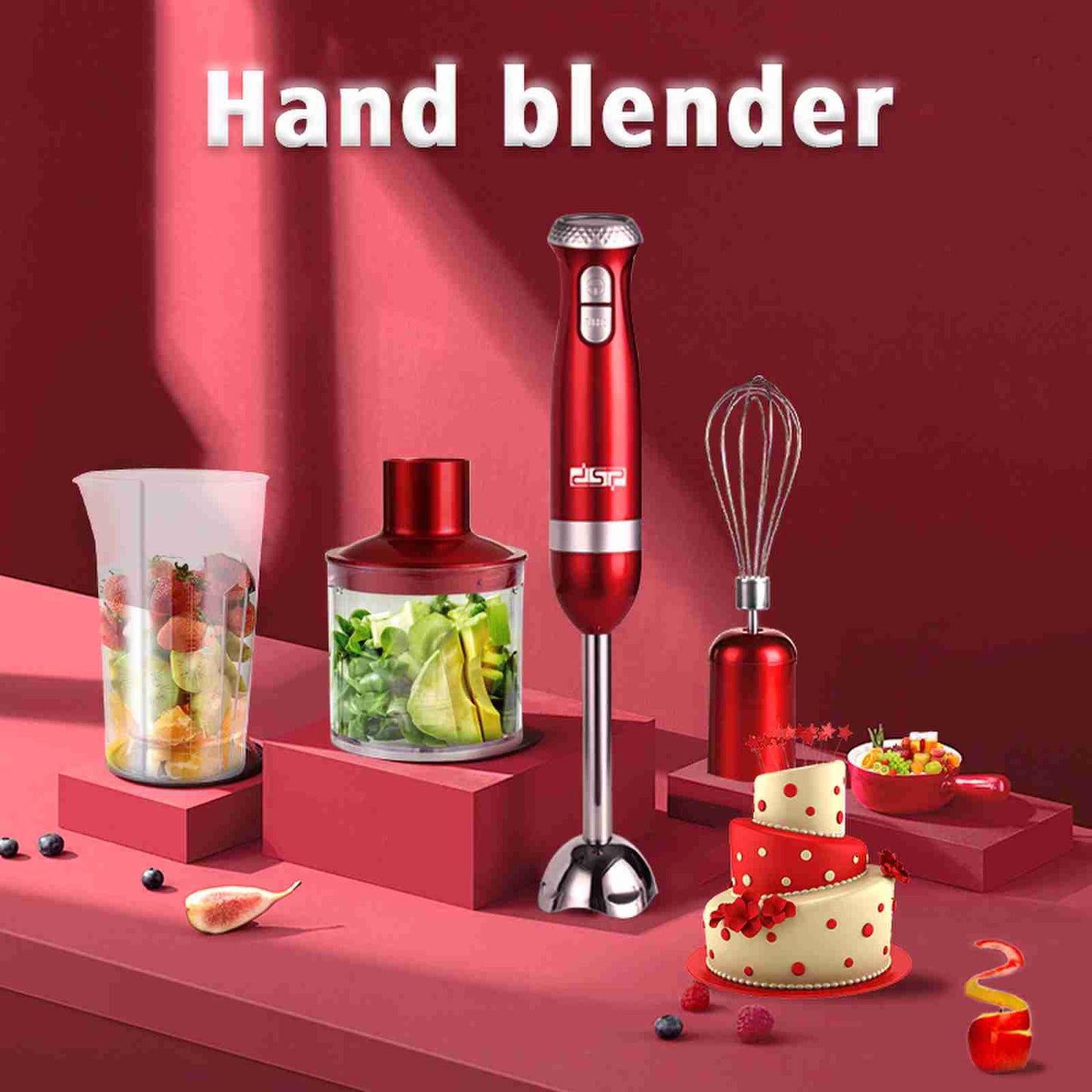 DSP 4 in 1 Stainless Steel blender