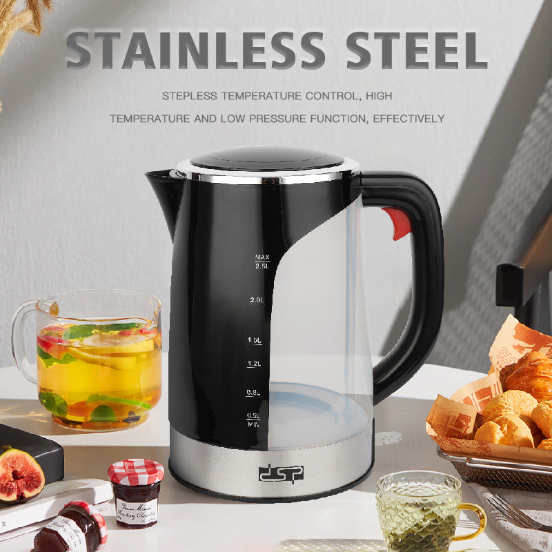 DSP Large Kettle ( Stainless Steel ) 2.5 L - 1850 W