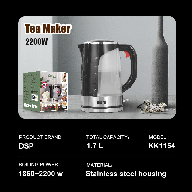 DSP Large Kettle ( Stainless Steel ) 2.5 L - 1850 W