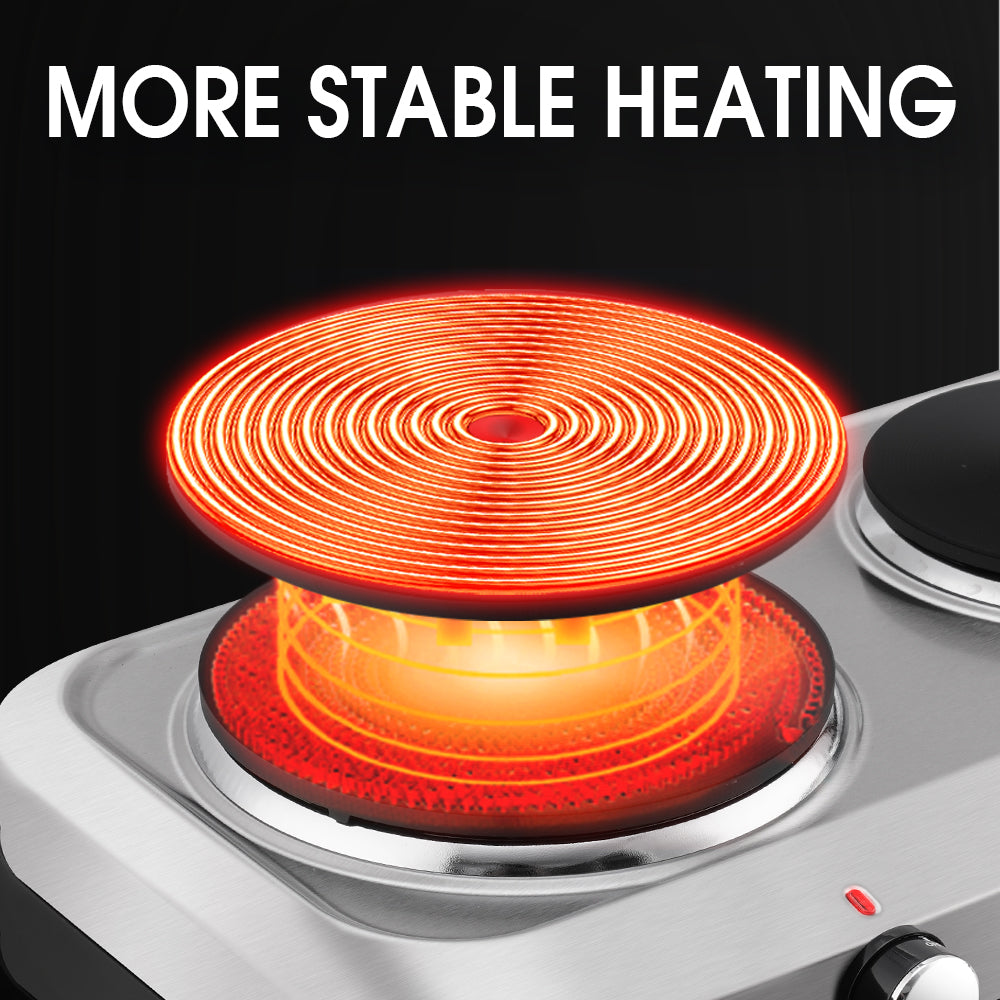 DSP Electric Portable Hot Plate 1500 W + 1000 W