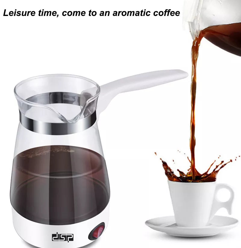 DSP Electric Turkish coffee pot ( glass )
