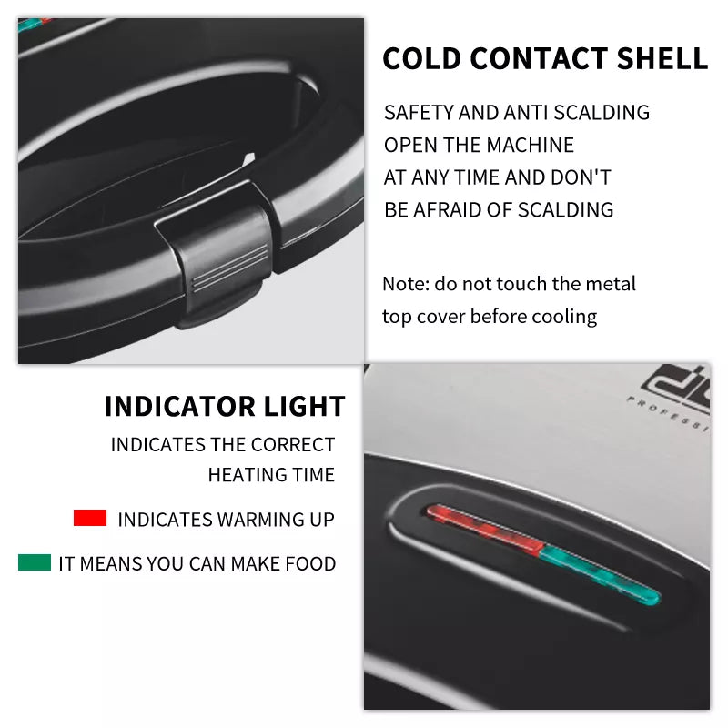 DSP waffle maker 800 W