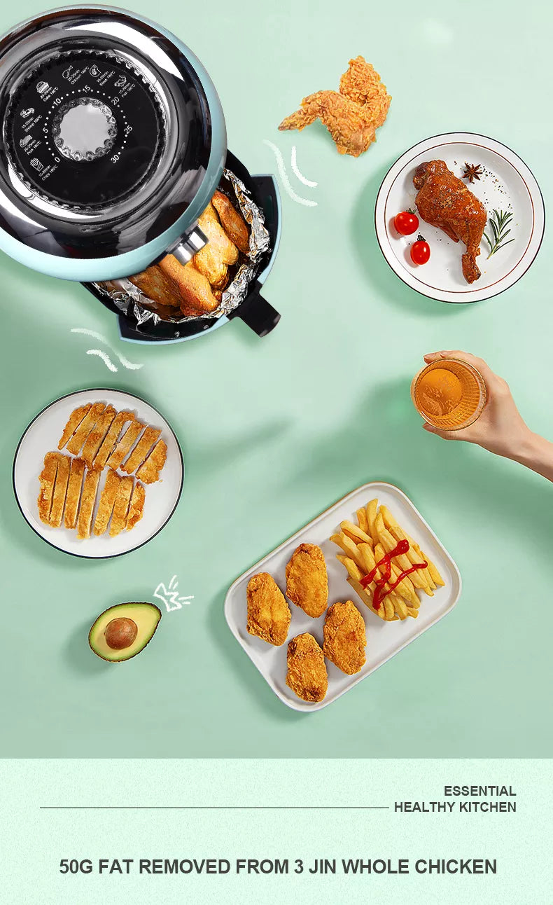 DSP Healthy Non-Stick Air Fryer Without Oil 3.0 L - 1350W