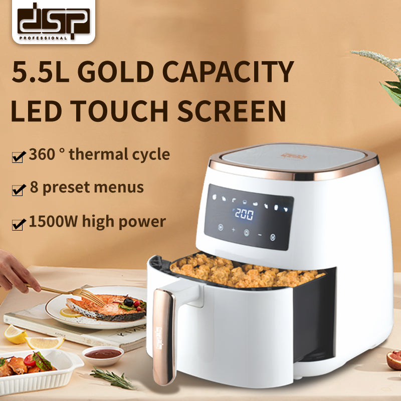 DSP multi-function digital air fryer 5.5 L - 1500 W