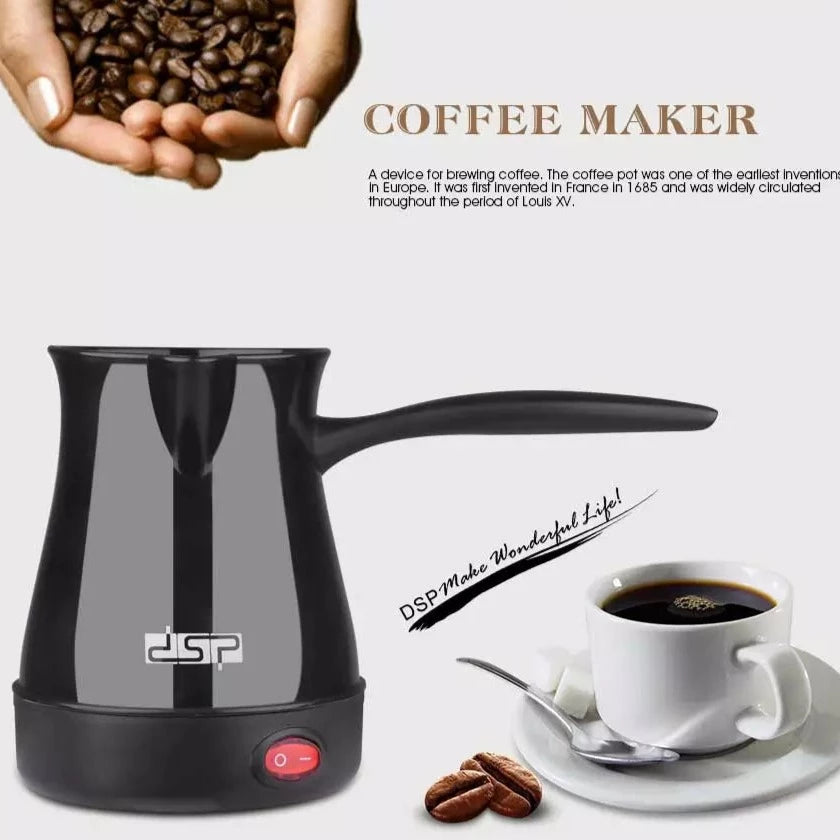 DSP Electric Turkish Coffee Maker - 600 Watts - 300 Ml