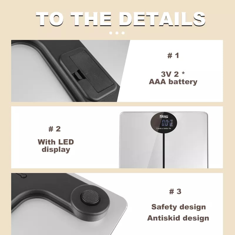 DSP Electronic Body Scale Up to 180 Kg