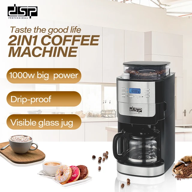 DSP- Coffe machine 2in 1 with coffee grinder