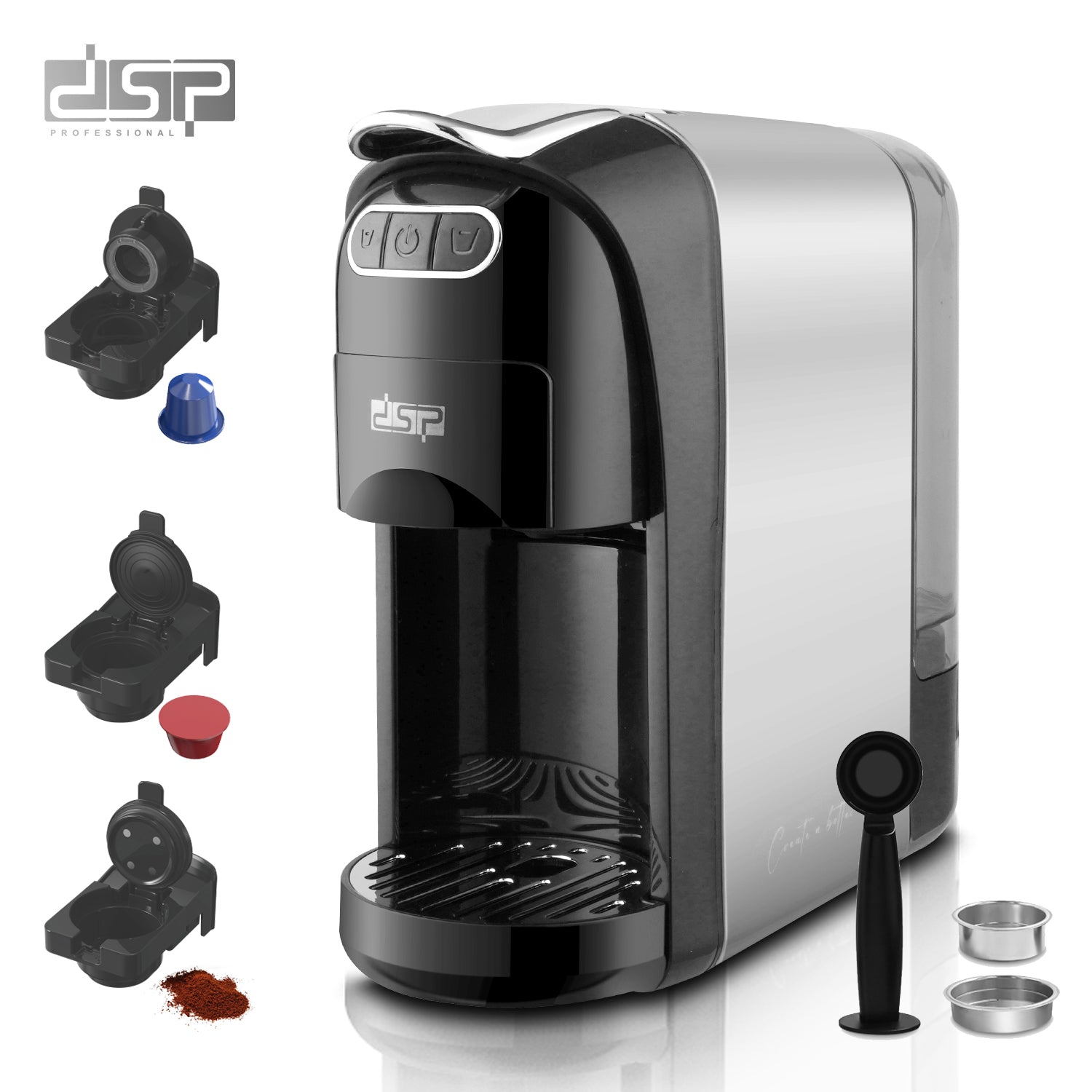 KA3118 ماكينة قهوة متعددة الكبسولات