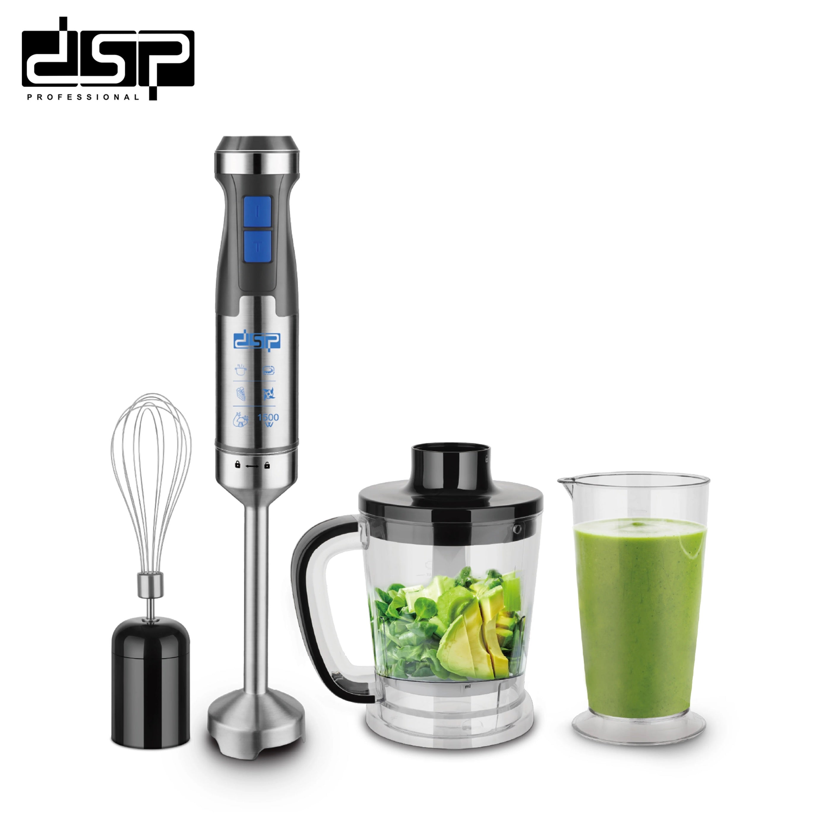 طقم هاند بليندر 4 في 1 KM1172