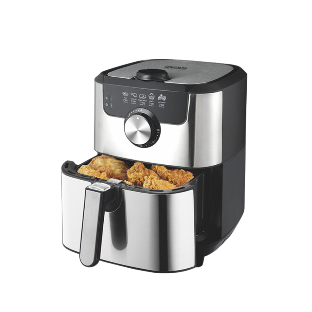 DSP High Speed Stainless Steel Air Fryer 4.5 L - 1500 W