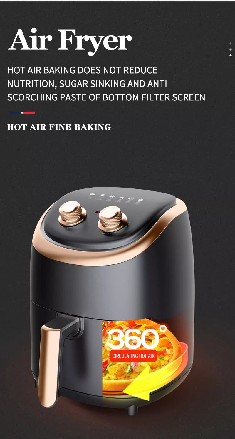 DSP Healthy Non-Stick Air Fryer Without Oil 1200 W 3.5 L