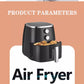 DSP Healthy Non-Stick Double Handle Automatic Air Fryer 5.5 L - 1500W