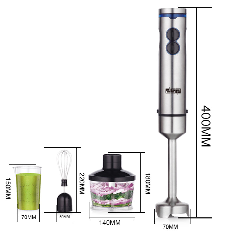 DSP Multi Purpose Hand Blender Set 700 W